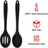 Product image 2 Pieces Silicone Nonstick Mixing Spoons, BPA Free and Food Grade Serving Cooking Spoon, High Heat Resistant to 480°F, Hygienic Desi...