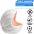 AnRui Cute Aquarium Decorations Ceramic Conch Shell-Shaped House Thematic Betta Fish Tank Accessory Decor Ornament Hideout Cave for Fish Playing o...