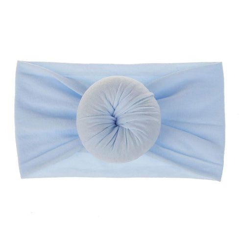 Qandsweet Baby Headbands Circle Bows Knotted Soft Silk Nylon Headwraps For Newborn Infant Toddlers Girl Kids...