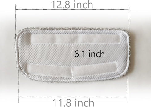 2 Packs Steam Mop Cloth Fits Steam Mop GF-6610 Washable, Reusable, Highly Absorbent Microfiber Steam Mop Pads Steam Mop Replacement Pads....