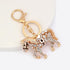 Hyning horse shape Women and Grils Opal Keychain/car Key Pendant...