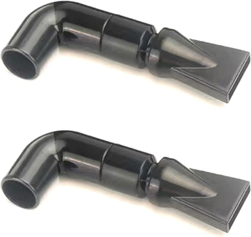 2 Pcs Aquarium Pump Duckbill Nozzle,Water Outlet Return Pipe Fitting,Fish Tank Duckbill Sprinkler Aquarium Pump Flare Duckbill Nozzle,Water Outlet...