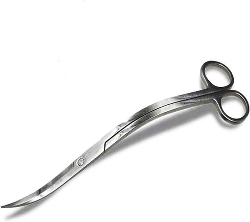 Aquarium Scissors,Aquarium Fish Tank Stainless Steel Mirror Wave Scissors,Professional Water Grass Scissors Landscape Maintenance Tools,Perfect fo...