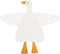Baby Toys Lovey Blanket Soft Duck Blankets for Newborn Essentials 0-6 Months, Sensory Stuffed Animal Security Blanket for Boys and Girls (White, D...