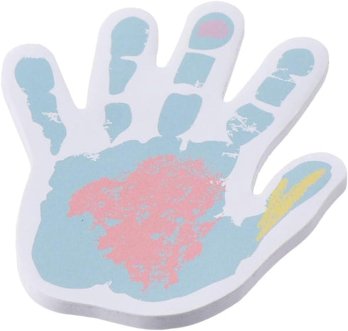 6Pcs Cute Hand Shaped Sticky Notes, Colorful Hand Self-Stick Notes Pads, Writing Memo Pads for Office Home...