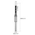 uxcell Square Hole Drill Bit, 1/2" High-Carbon Steel Hollow Chisel Mortise Power Tool for Woodworking...