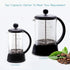 Easyworkz Eclipse French Press 27 oz Coffee Tea Maker with Borosilicate Glass...