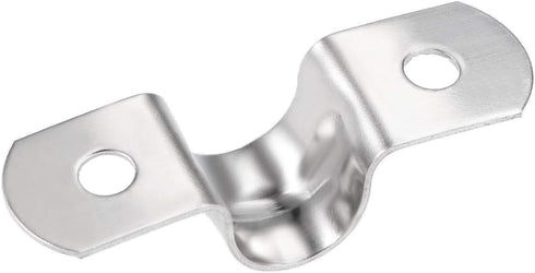 uxcell U Shaped Conduit Clamp Saddle Strap Tube Pipe Clip Stainless Steel M10 10Pcs...