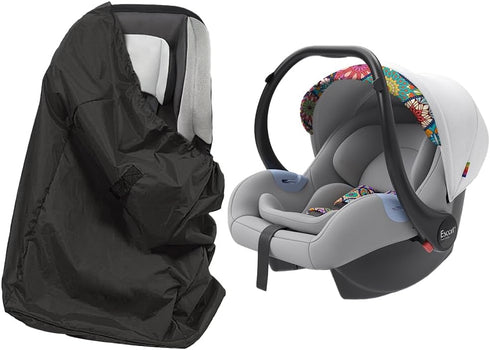 Car Seat Travel Bag for Airplane, Portable Padded Backpack Covers for Airplane, Carseat Cover with Handle for Airplane Travel, Fits Convertible Ca...