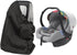Car Seat Travel Bag for Airplane, Portable Padded Backpack Covers for Airplane, Carseat Cover with Handle for Airplane Travel, Fits Convertible Ca...