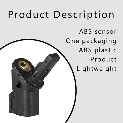 ABS Wheel Speed Sensor, Front Left or Right Car ABS Wheel Speed Sensor, Front Driver Side ABS Wheel Speed Sensor Compatible with Ford Focus, Repla...
