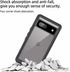 Google Pixel 7a Case Waterproof, IP68 Certified Waterproof 360 Degree Shockproof Dustproof Full Body Protective Case for Pixel 7a 2023 (Pixel 7a B...