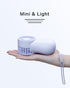 Yinken Mini Handheld Fan Battery Operated Small Personal Portable Speed Adjustable USB Rechargeable Fan Cute Design Powerful Eyelash Fan for Styli...
