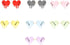ENTHYI Melting Heart Sunglasses for Men/Women Rimless Irregular Party Unique Sun Glasses...