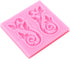 Baroque Fondant Molds Curlicues Scroll Relief Cake Decorating Silicone Mold For Cake Decoration Cupcake Topper Gum Paste Chocolate Polymer Clay...