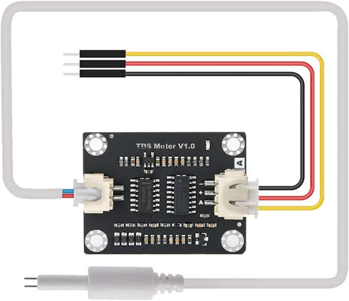 Meter Probe Water Quality Monitoring Sensor Module, Analog Sensor Module Compatible with Ardu Board, for Liquid Quality Analysis Testing, Scientif...
