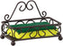 Decorative Sponge Holder for Kitchen Sink by Home Design | Scroll Design in Steel with Bronze Finish | Raised Feet and Raised Back | Caddy Organiz...