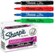 Sharpie Flip Chart Marker - Bullet Marker Point Style - Assorted Ink - Assorted Barrel - 4 / Set...