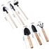7 Pcs Succulent Gardending Hand Tools,Miniature Fairy Garden Small Plants Care Tool Sets,Mini Garden Tool Set-Small Shovel Rake Spade Soil Scoops...