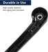 X AUTOHAUX Rear Windshield Wiper Blade Arm Set 335mm 13 Inch for Volkswagen Jetta 2011 2012 2013 2014 2015 2016 2017 2018...