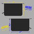 ggomaART Car Side Window Sun Shade - Universal Reversible Magnetic Curtain for Baby and Kids with Sun Protection Block Damage from Direct Bright S...
