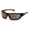 Carhartt CHB290D Carbondale SAFETY Glasses, Black/Tan Frame, Antique Mirror Lens...