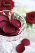 Floroom 300pcs Rose Petals Burgundy Faux Silk Flower Petals for Wedding Flower Girl Basket Aisle Scatter Dinner Table Centerpieces Party Confetti ...