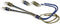 Kicker 46KISL K-Series Interconnect, Speaker Wire to RCA Adapter...