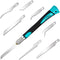 Model Craft Hand Saw Kit(with 7PCS Saw Blades),Modeling Knife Hacksaw Tool,DIY Mini Razor Saw Kit for Handcrafted, DIY models and Other Fine Cutti...