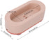 Portable Ultrasonic Jewelry Cleaner Ultrasonic Jewelry Machine Onekey Automatic Control for Glasses (Pink)...