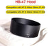 Camera Lens Hood Compatible for Nikon D3500 D7500 D850 w/AF-S NIKKOR 50mm f/1.4G & 50mm F1.8G Lens (Replace HB-47)...