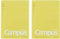 Kokuyo Campus Soft Ring Notebook, A5, B 6mm Dot Ruled, 29 Lines, 50 Sheets, Yellow, Set of 2, Japan Import (SU-S131BT-Y)...