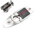MIZUGIWA Boat Bimini Top Swivel Hinge Deck Quick Release, Swivel Side Mount Hinge 316 Stainless Steel Bimini Top Deck Hinge Marine Hardware with F...
