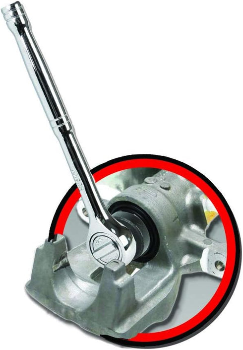 Performance Tool W83165 Brake Caliper Piston Compressor Tool For GM & Ford Brake Piston for Rear Wheel Disc Brakes...