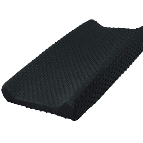Owlowla Changing Pad Cover, Soft Minky Dots Changing Table Sheets for Baby Boy and Girl(Black)...