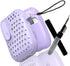 Compatible AirPods 1 AirPods 2 Case Cover with Cleaning Pen Kit, Anti-Fall Lock Design, Hollow TPU Drop Protection, Front LED Visible Cover with R...