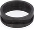 Wapiti Designs Ring Core Blank for Inlay Jewelry Making (8mm Carbon Fiber - Curvy Groove, 5.5)...