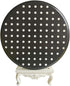 Non stick round pizza pan with holes for oven best perforated carbon steel pizza tray (10 inch)...