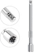 OriGlam 1/4" Drive Extension Socket Wrench Extension, 4-Inch Ratchet Extender Chromed Steel, 1/4 Inch Drive Drive Socket Extension...
