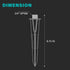 Malibu Landscape Lighting Stake Metal Outdoor Sturdy Solid Ground Spike Die-cast Aluminum for Flood Light Pathway Light In-ground Lights (1 Pack)...