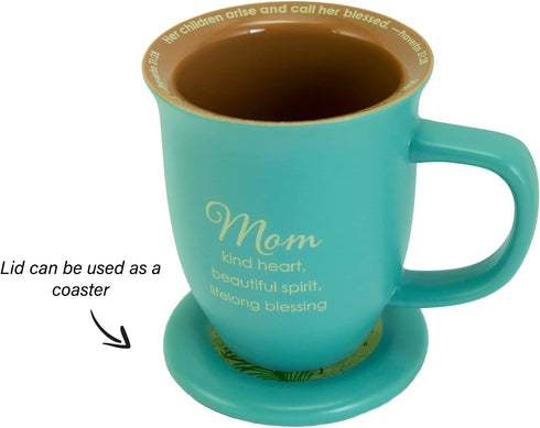 Abbey Gift Mom Abbey & CA Gift Coaster Mug, 4 by 4.38" (56044)...