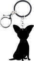 Acrylic Chihuahua Dog Key Chain Cute Keychain Accessories For Women Girl Bag Car...