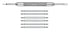 Alpine 6 pcs Stainless Steel Spring Bars with Spring Bar Removing Tool - Sizes 22mm...