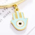 MANVEN Hamsa Evil Eye Stroller Pin Lucky Protection Clothes Brooch Diaper Bag Pin Birthday Gift...