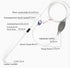 Fish Tank Cleaner and Aquarium Water Changer Siphon with a Thinner Water Tubing?Gravel Vacuum for Aquarium Kit?Perfect for Cleaning Small Fish Tan...