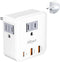 European Travel Plug Adapter, International Plug Adapter,with 20W PD&QC 3.0 USB-C and USB-A Ports Charging Faster,Travel Essentials from US to Mos...