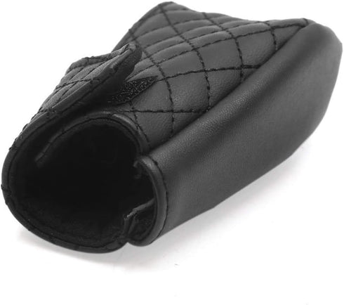 Faux Leather Gear Boot Shift Knob Cover, Universal Black...