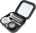 HAHIYO Contact Lens Case Box Holder Kit with Mirror Durable Leakproof Light Convenient Left/Right Eyes Contact Lens Container Soak Storage Kit wit...