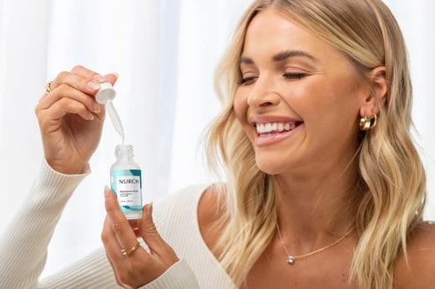 Pure Hyaluronic Acid Serum for Face + Snow Mushroom + Vitamin B5 | Natural & Lightweight | Vegan, Clean, & Fragrance Free | Moisturizer Hydrates D...