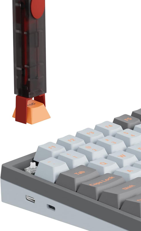 GATERON Twins Switch Puller Keycap Puller for Mechanical Keyboard, DIY Tool Easily Remove and Replace Gaming Keyboard Switches and keycaps Intergr...